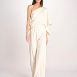 tuta asimmetrica RIO S26-142 004 IVORY oscar 
