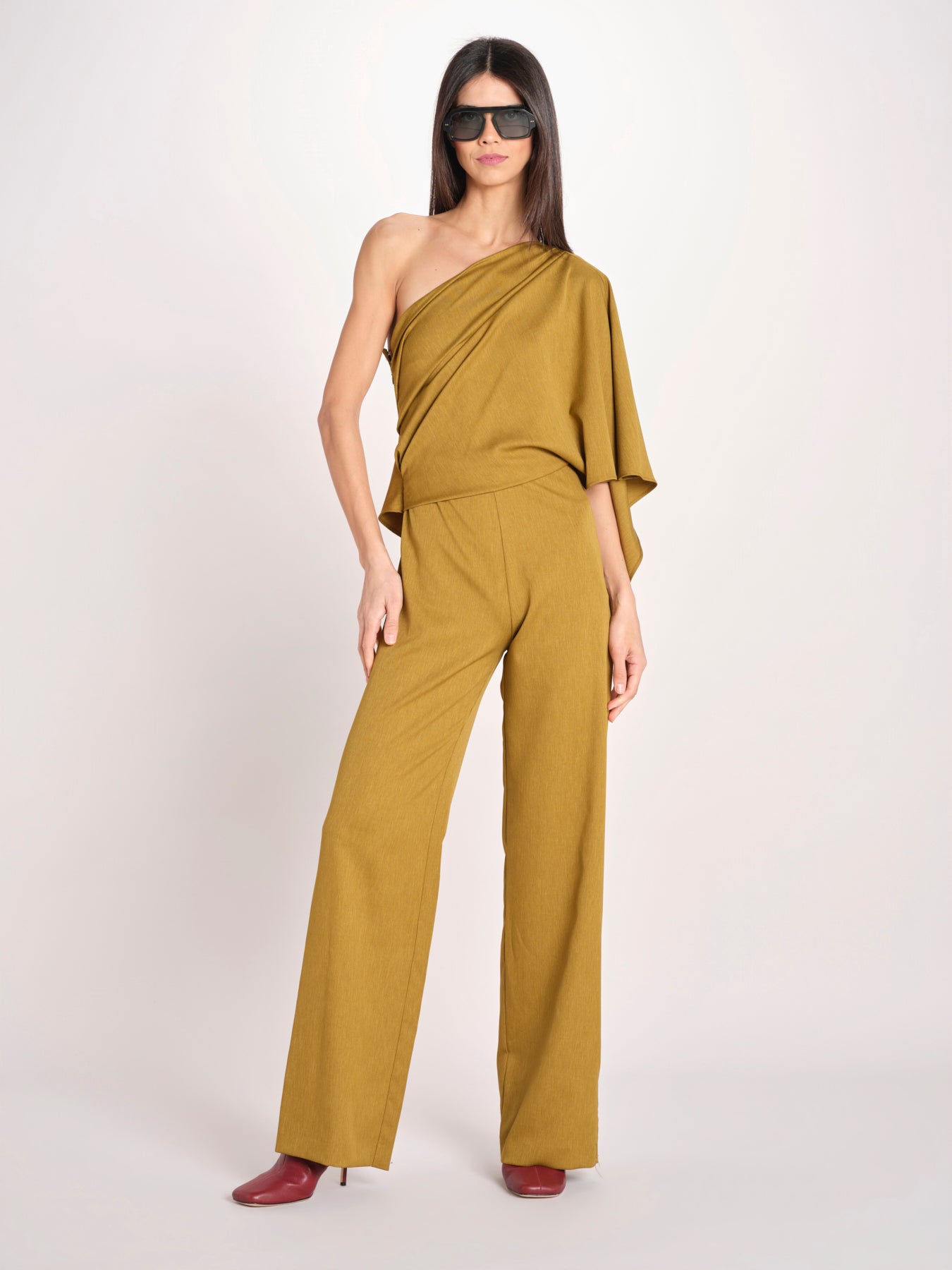 tuta asimmetrica RIO S26-142 016 OLIVE oscar 