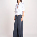 pantalone over 4 tasche GRACE XG02 040 BLU NOTTE ps don't forget me 