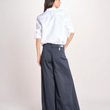 pantalone over 4 tasche GRACE XG02 040 BLU NOTTE ps don't forget me 