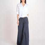 pantalone over 4 tasche GRACE XG02 040 BLU NOTTE ps don't forget me 