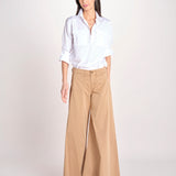 pantalone over 4 tasche GRACE XG02 183 NOCCIOLA ps don't forget me 