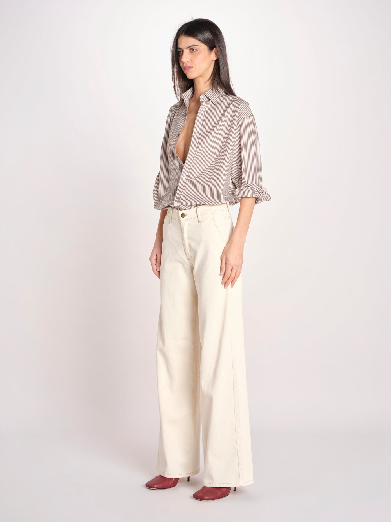 panralone in gabardine LILY XD03 901 AVORIO ps don't forget me 
