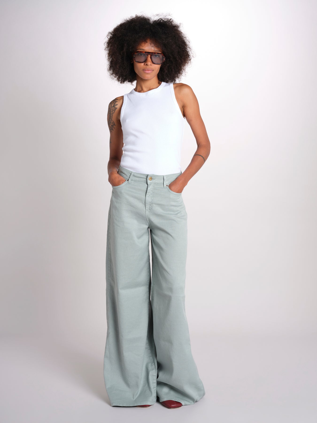 SERENA pantalone 4 tasche in misto lino SERENA XML01 171 ps don't forget me 