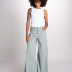 SERENA pantalone 4 tasche in misto lino SERENA XML01 171 ps don't forget me 