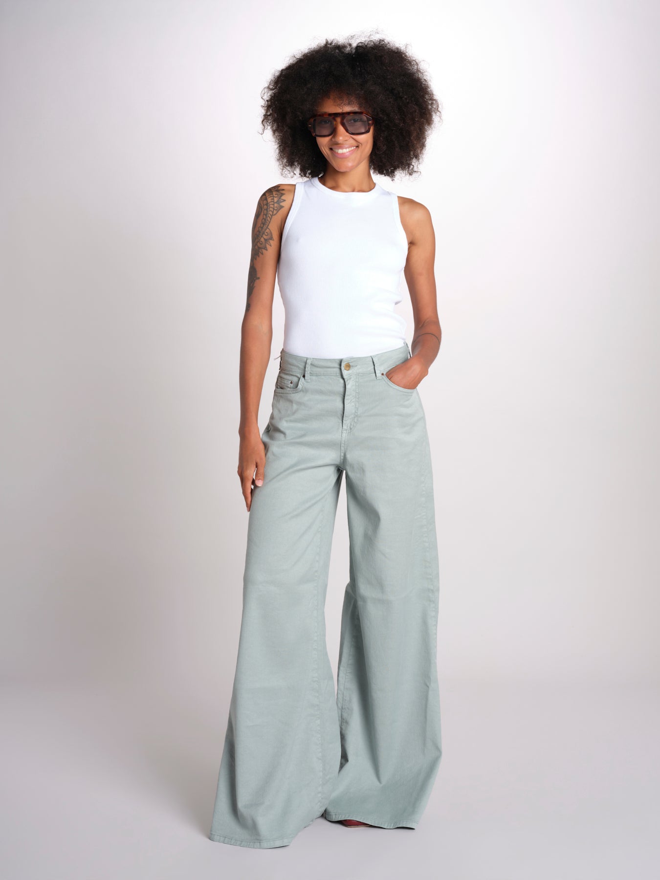 SERENA pantalone 4 tasche in misto lino SERENA XML01 171 ps don't forget me 