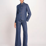 giacca guro in denim BIRGIT 33116 855 684 quelledue 
