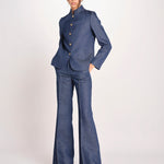 giacca guro in denim BIRGIT 33116 855 684 quelledue 