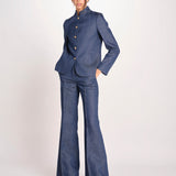 giacca guro in denim BIRGIT 33116 855 684 quelledue 