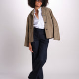 pantalone dritto in cotone MELODY 684 17015 quelledue 
