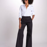 pantalone dritto in cotone MELODY 684 54 115 quelledue 