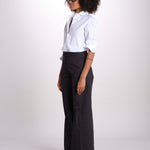 pantalone dritto in cotone MELODY 684 54 115 quelledue 