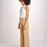 pantalone dritto in canapa MELODY L 33087 805 112 quelledue 