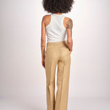 pantalone dritto in canapa MELODY L 33087 805 112 quelledue 