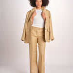 pantalone dritto in canapa MELODY L 33087 805 112 quelledue 
