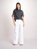 pantalone diritto in cotone
