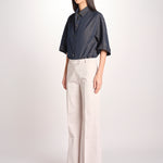 pantalone diritto in cotone MELODY L 684 54 85 PABBLE quelledue 