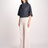 pantalone diritto in cotone MELODY L 684 54 85 PABBLE quelledue 