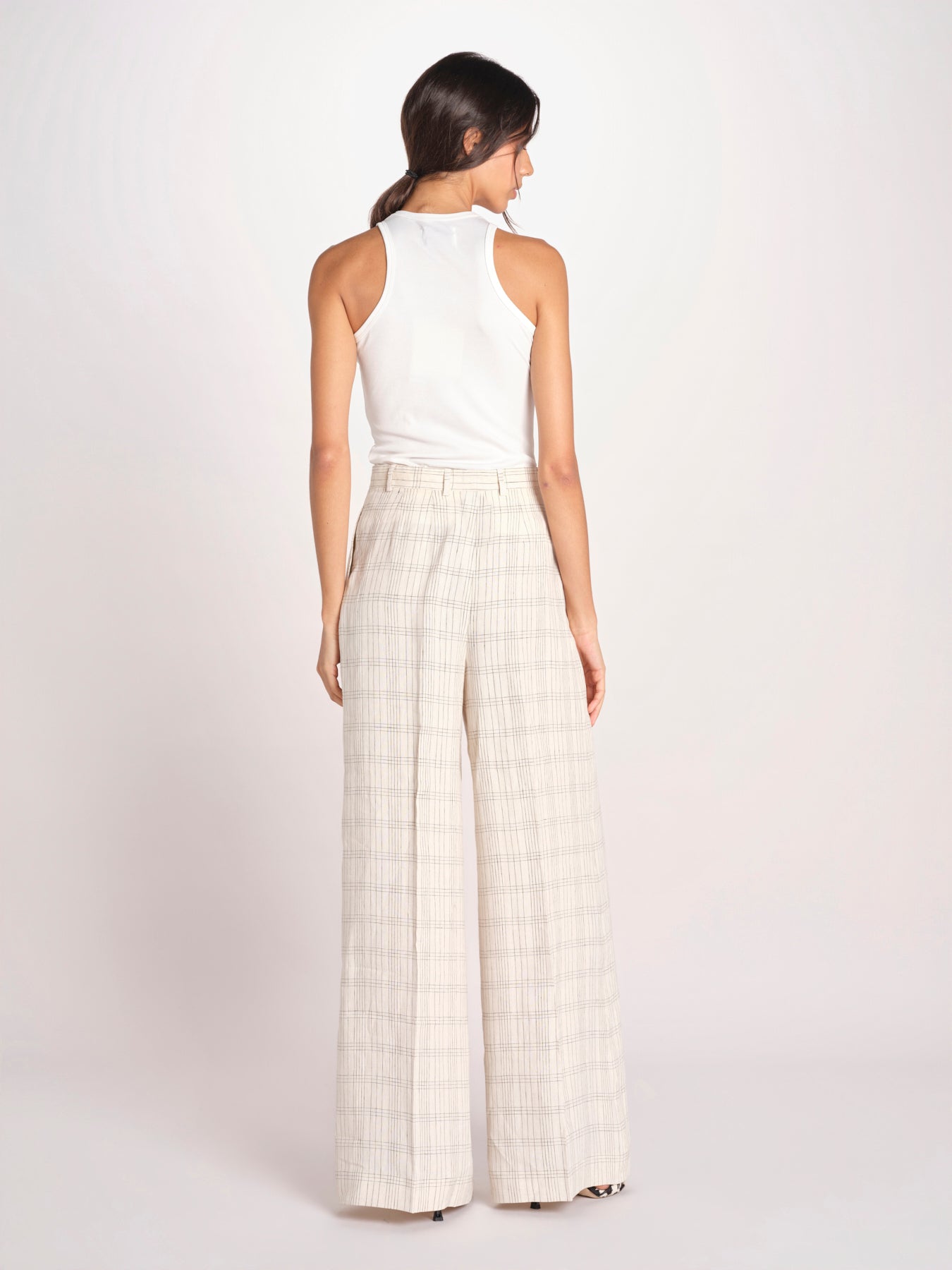 pantalone lino MONIQUE 689 10047 7 quelledue 