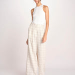 pantalone lino MONIQUE 689 10047 7 quelledue 