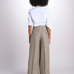pantalone largo con nervature ORIANA 540 50326 quelledue 