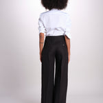 pantalone largo con nervature ORIANA 540 5033 quelledue 