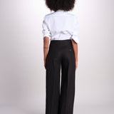 pantalone largo con nervature ORIANA 540 5033 quelledue 