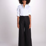 pantalone largo con nervature ORIANA 540 5033 quelledue 
