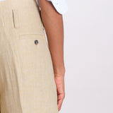 pantalone largo con nervature ORIANA 540 50340 quelledue 