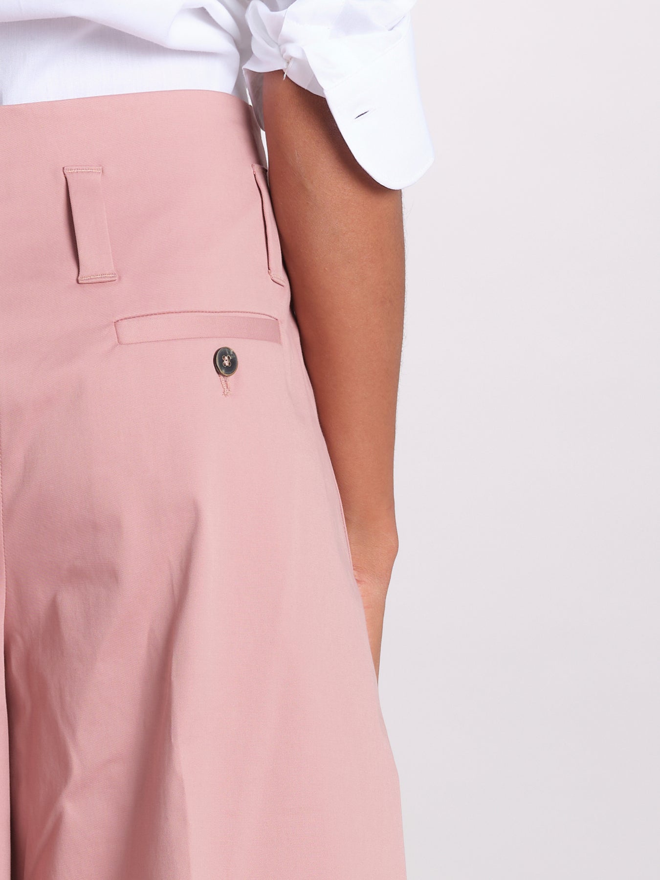 pantalone largo con nervature ORIANA 540 54165 quelledue 