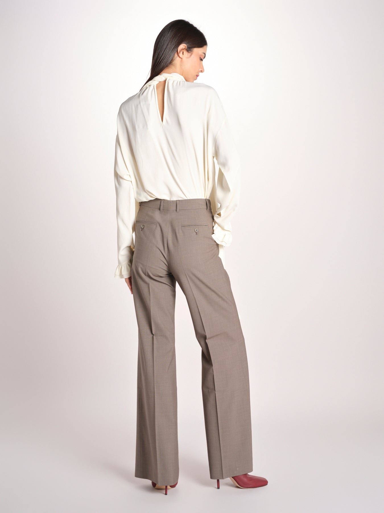 pantalone diritto con nervature OTTAVIA 673 120 57 quelledue 