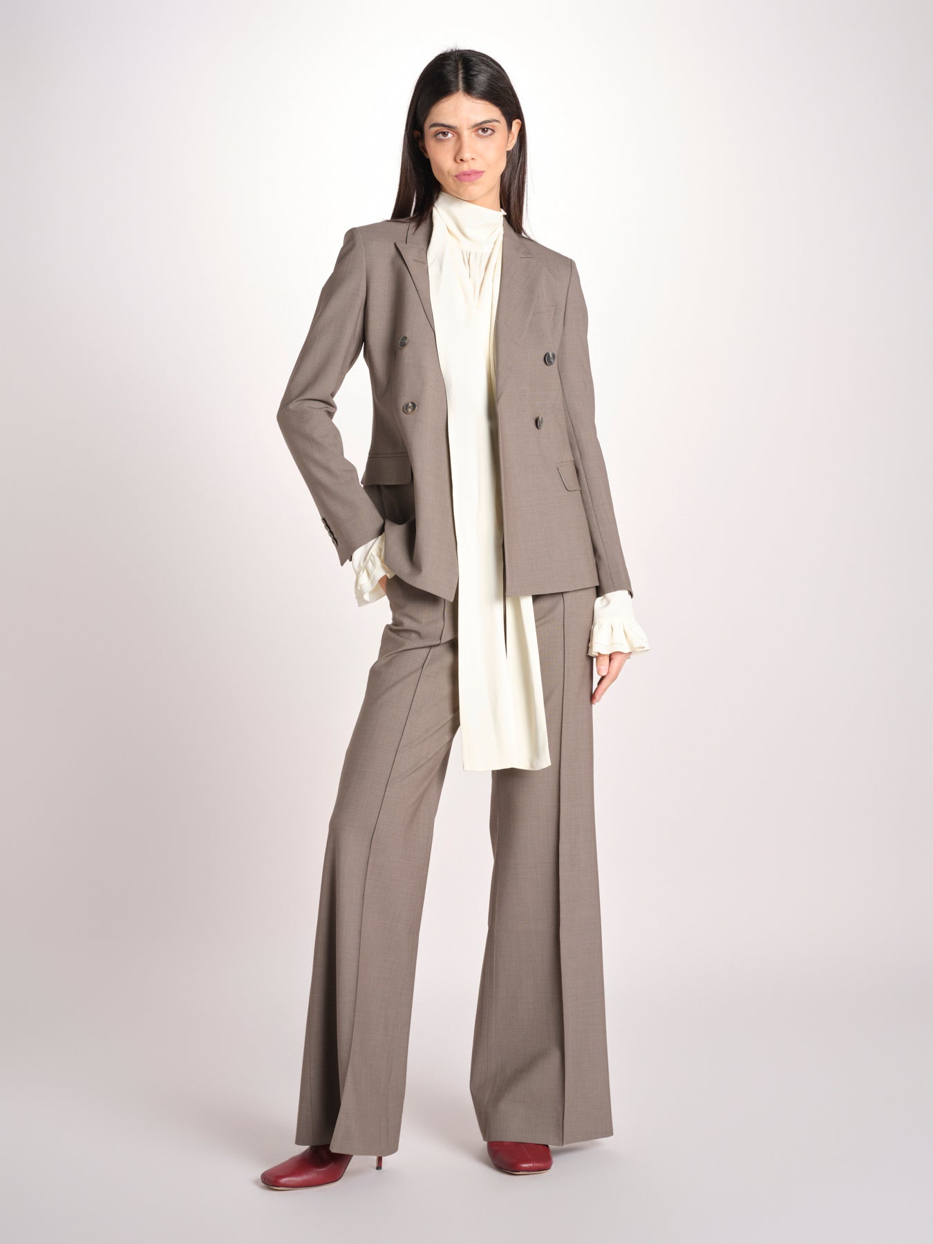 pantalone diritto con nervature OTTAVIA 673 120 57 quelledue 