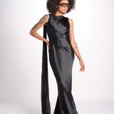 abito sirena 10120 BLK retrofete 