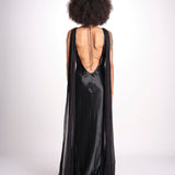 abito sirena 10120 BLK retrofete 