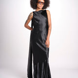 abito sirena 10120 BLK retrofete 