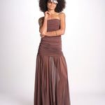 ADELE abito voille balze 9129 DRK retrofete 