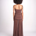ADELE abito voille balze 9129 DRK retrofete 