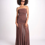 ADELE abito voille balze 9129 DRK retrofete 