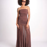 ADELE abito voille balze 9129 DRK retrofete 