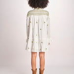 miniabito manica lunga NOUVEAU DRESS PAPYRUS.CALLA GREEN scarlett poppies 