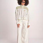 camicia con punto smoke NOVELLE PAPYRUS.CALLAGREEN scarlett poppies 