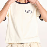 tshirt con profilo a contrasto 033 WHITE sea ny 
