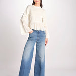 camicia m/l goffrata 039 CREAM sea ny 