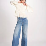 camicia m/l goffrata 039 CREAM sea ny 