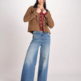 Cardigan con ricamo punto croce 076 BURGUNDY sea ny 