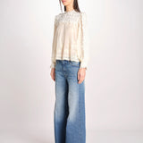 camicia in pizzo 084 CREAM sea ny 