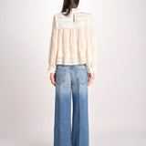 camicia in pizzo 084 CREAM sea ny 