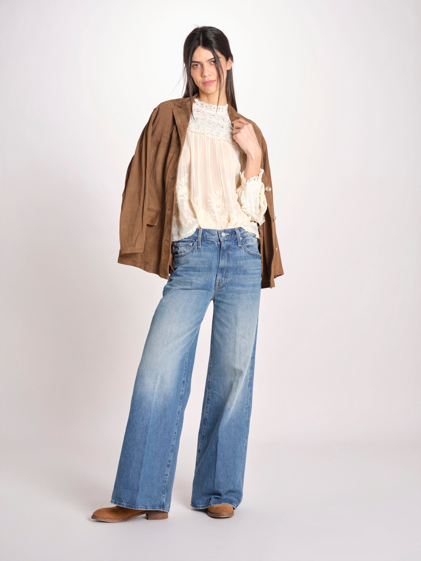 camicia in pizzo 084 CREAM sea ny 