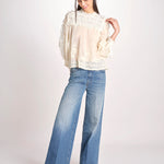 camicia in pizzo 084 CREAM sea ny 