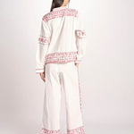 set pigiama 801 WHITE sea ny 